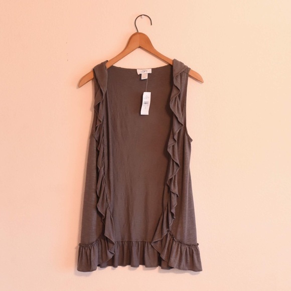 LOFT Jackets & Blazers - Sleeveless Loft Vest